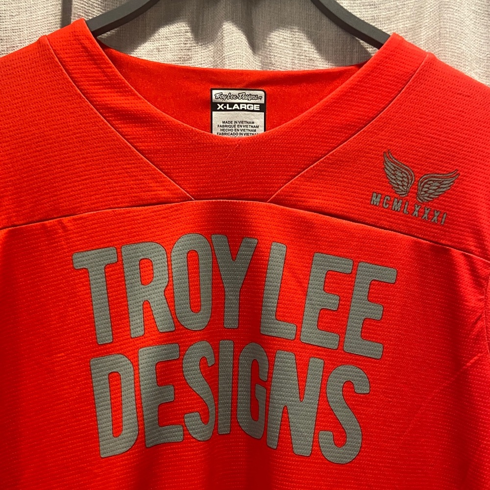 Troy Lee Designs Bike Red Shirt